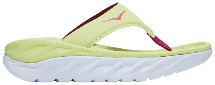 HOKA Wmns Ora Recovery Flip Slide Butterfly Festival Fuchsia