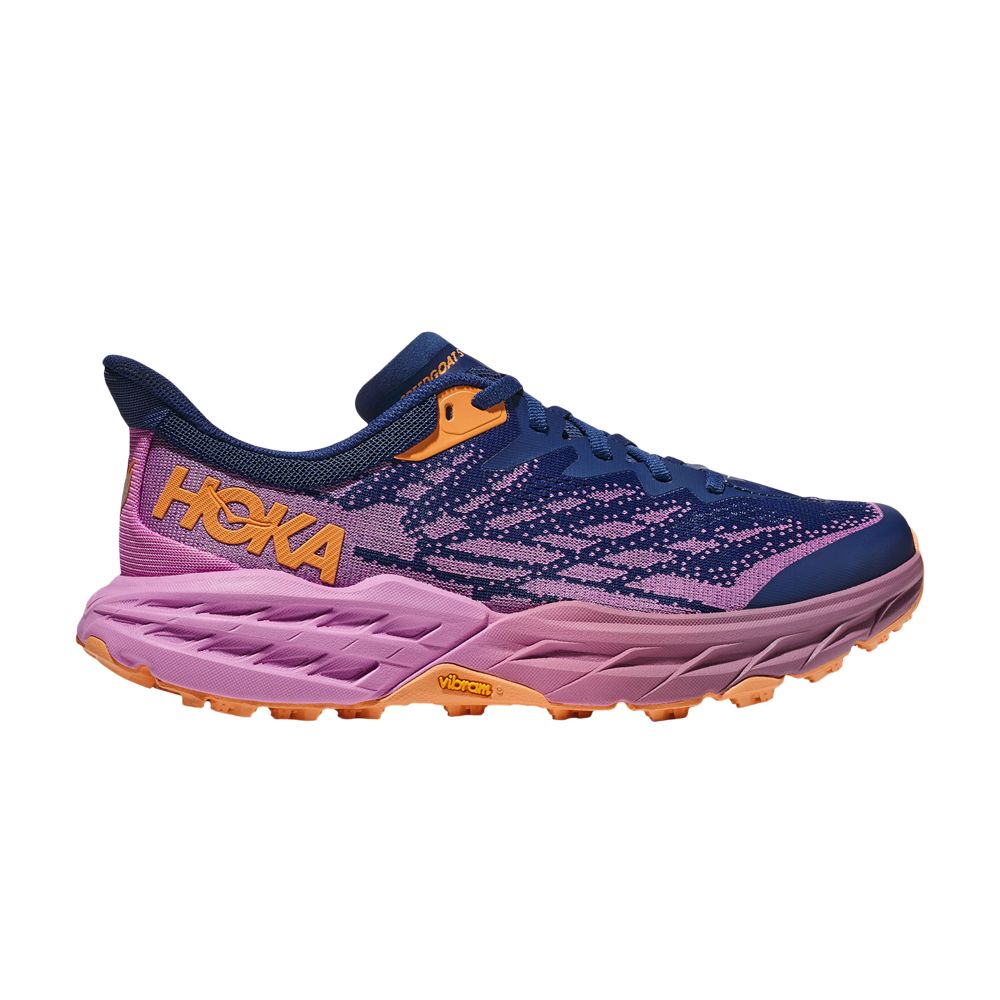 Pre-owned Hoka Wmns Speedgoat 5 'bellwether Blue Cyclamen'