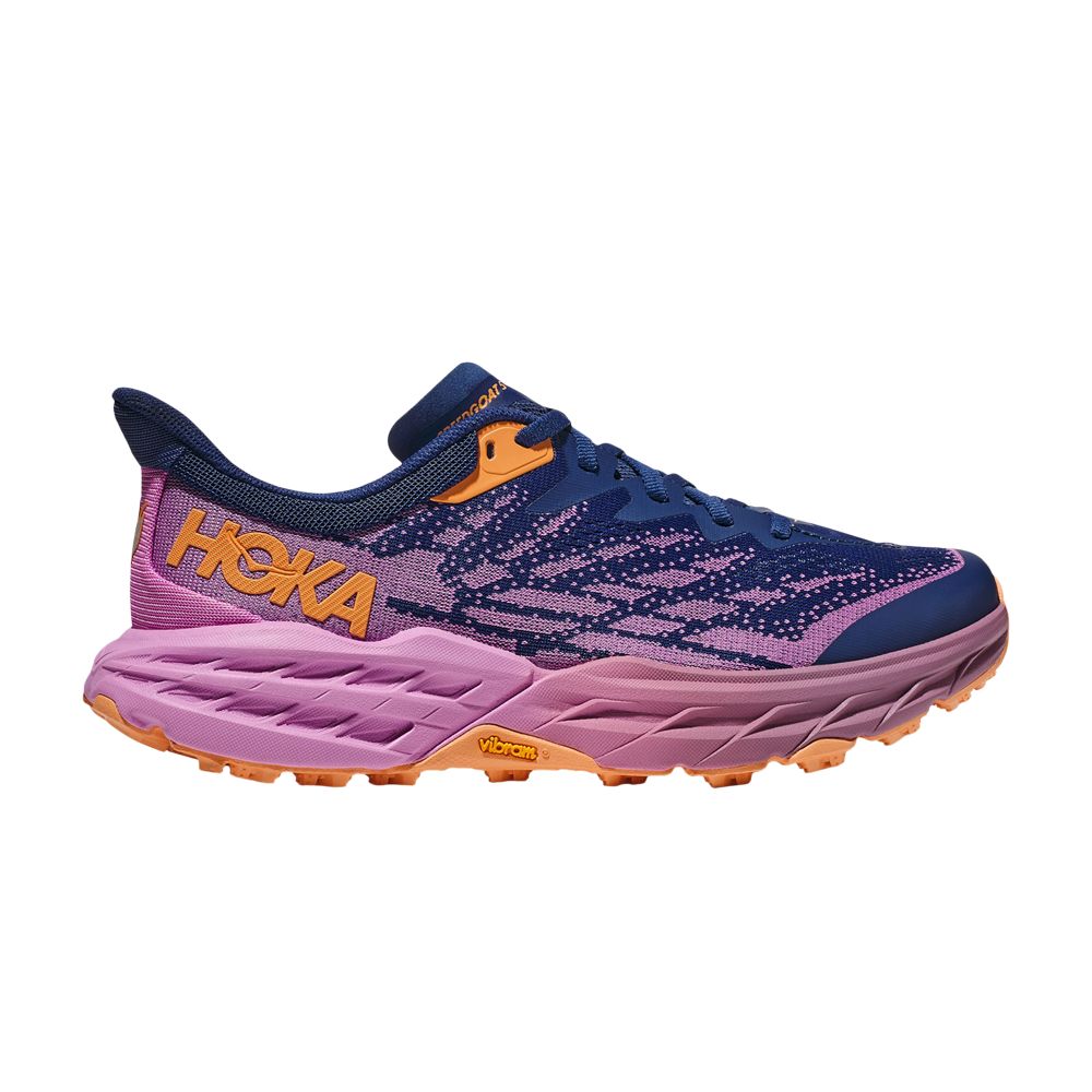 Pre-owned Hoka One One Wmns Speedgoat 5 'bellwether Blue Cyclamen'