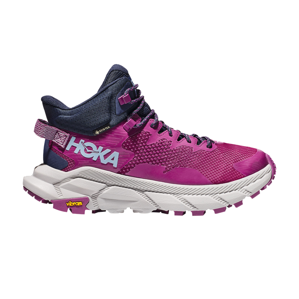 Pre-owned Hoka One One Wmns Trail Code Gore-tex 'beautyberry Harbor Mist' In Purple