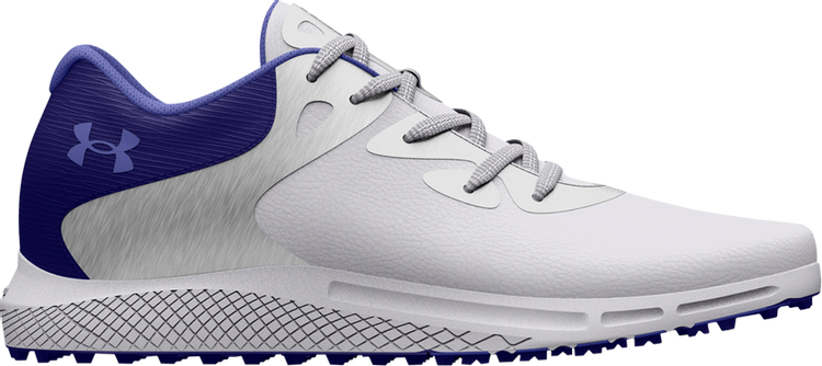 Wmns Charged Breathe 2 Spikeless Golf 'White Purple'