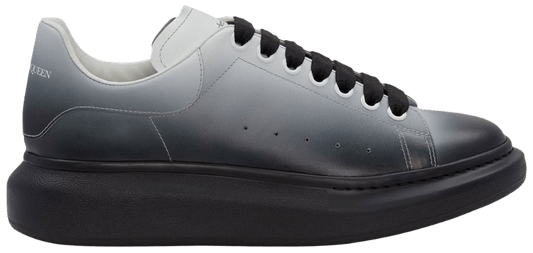 Alexander McQueen Oversized Sneaker White Black Ombre