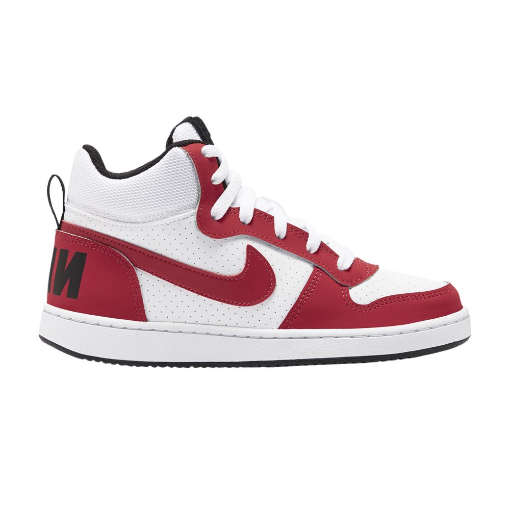 Court Borough Mid GS 'Gym Red White' - 839977-103