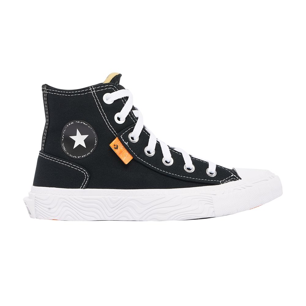 Pre-owned Converse Chuck Taylor Alt Star High Gs 'far From Chuck' | Black | Kid's Size 6