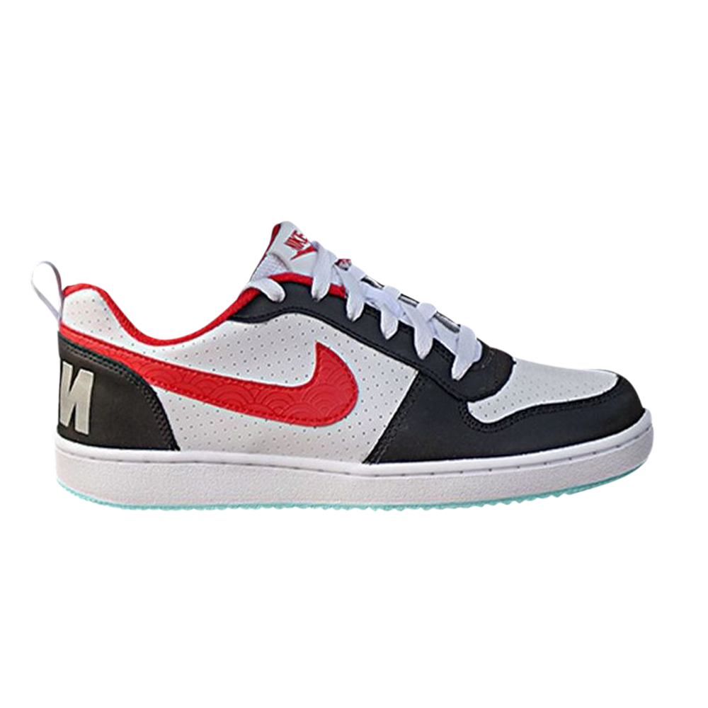 Pre-owned Nike Wmns Court Borough Low 'black Red Mint' In White