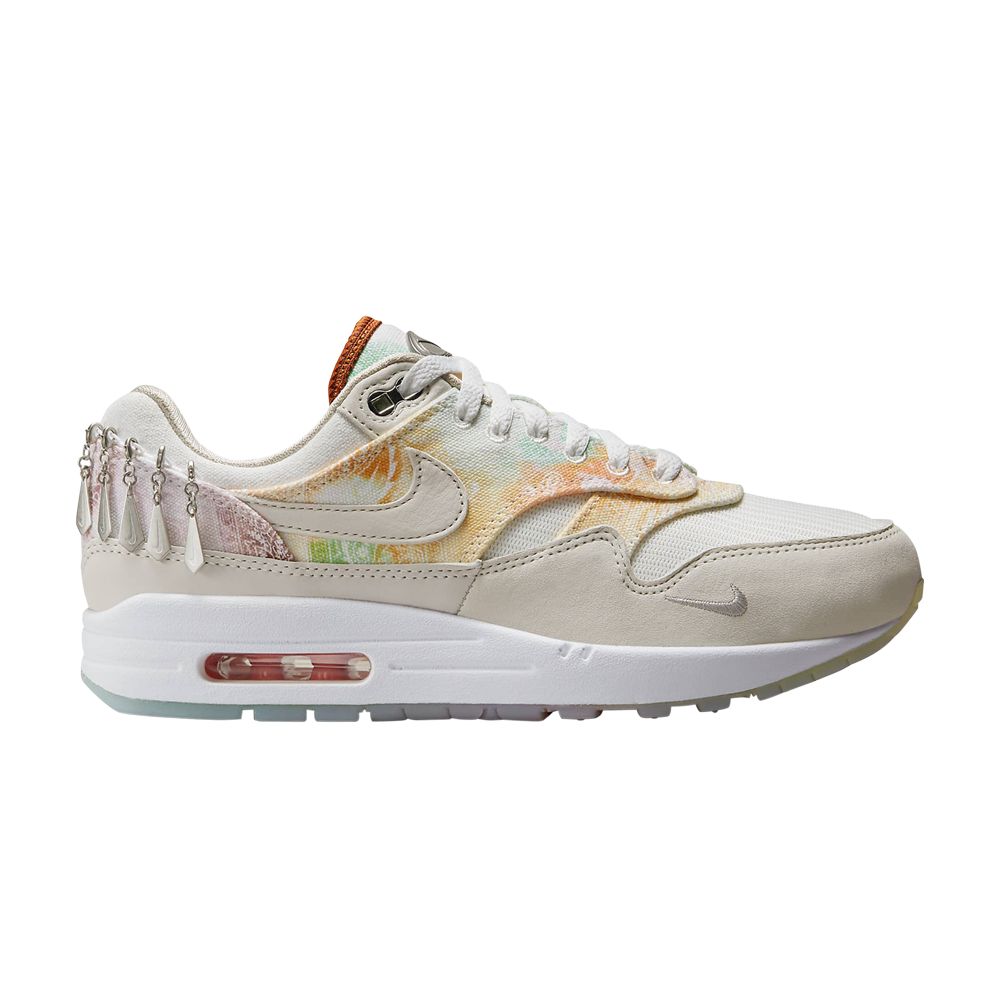 Pre-owned Nike Wmns Air Max 1 '87 'metal Charms' In Cream