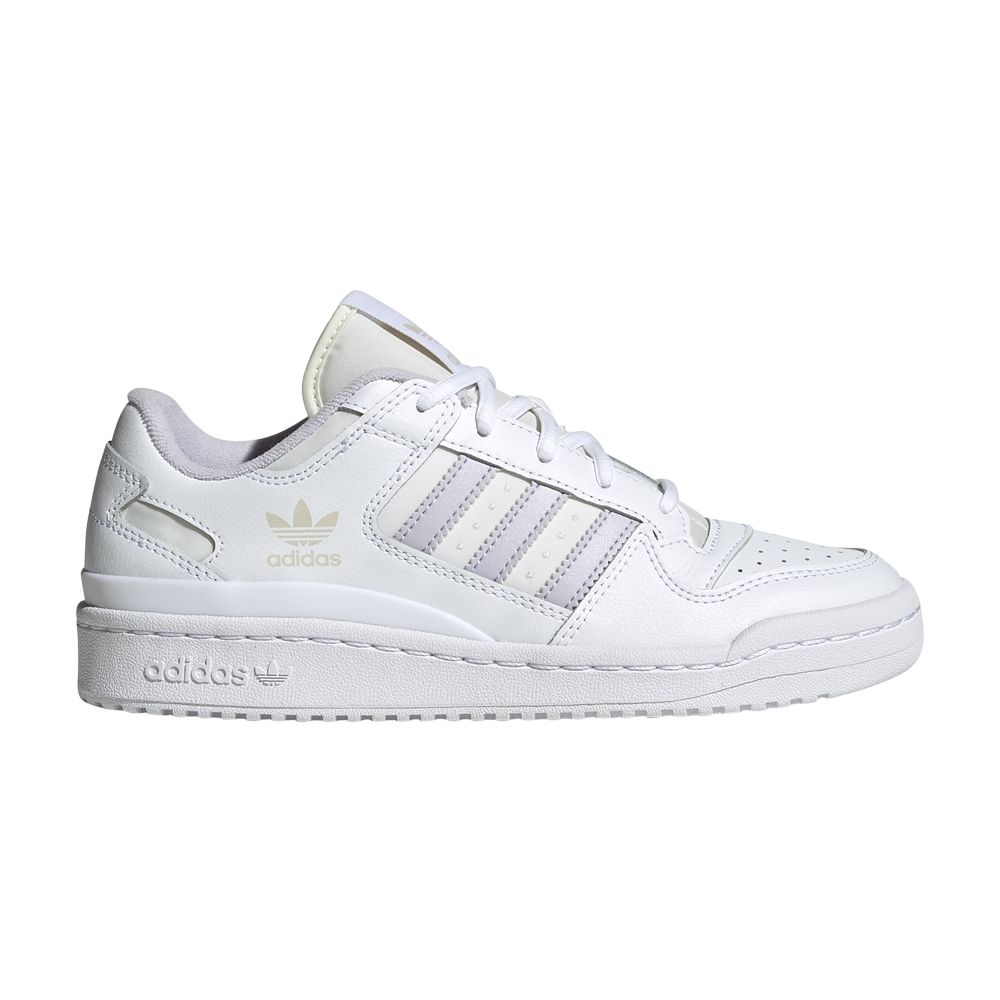 Click to view more detailed imagery on our partner's website Pre-owned Adidas Originals Wmns Forum Low Cl 'white Silver Dawn'