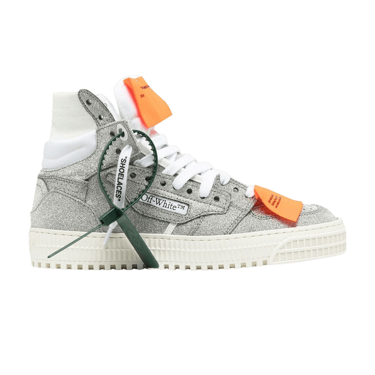 Off white glitter sneakers discount