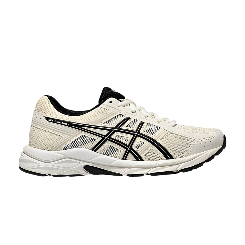 Pre-owned Asics Wmns Gel Contend 4 'cream White Black'