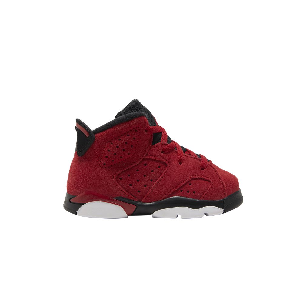 Pre-owned Air Jordan 6 Retro Td 'toro Bravo' | Red | Infant Size 2