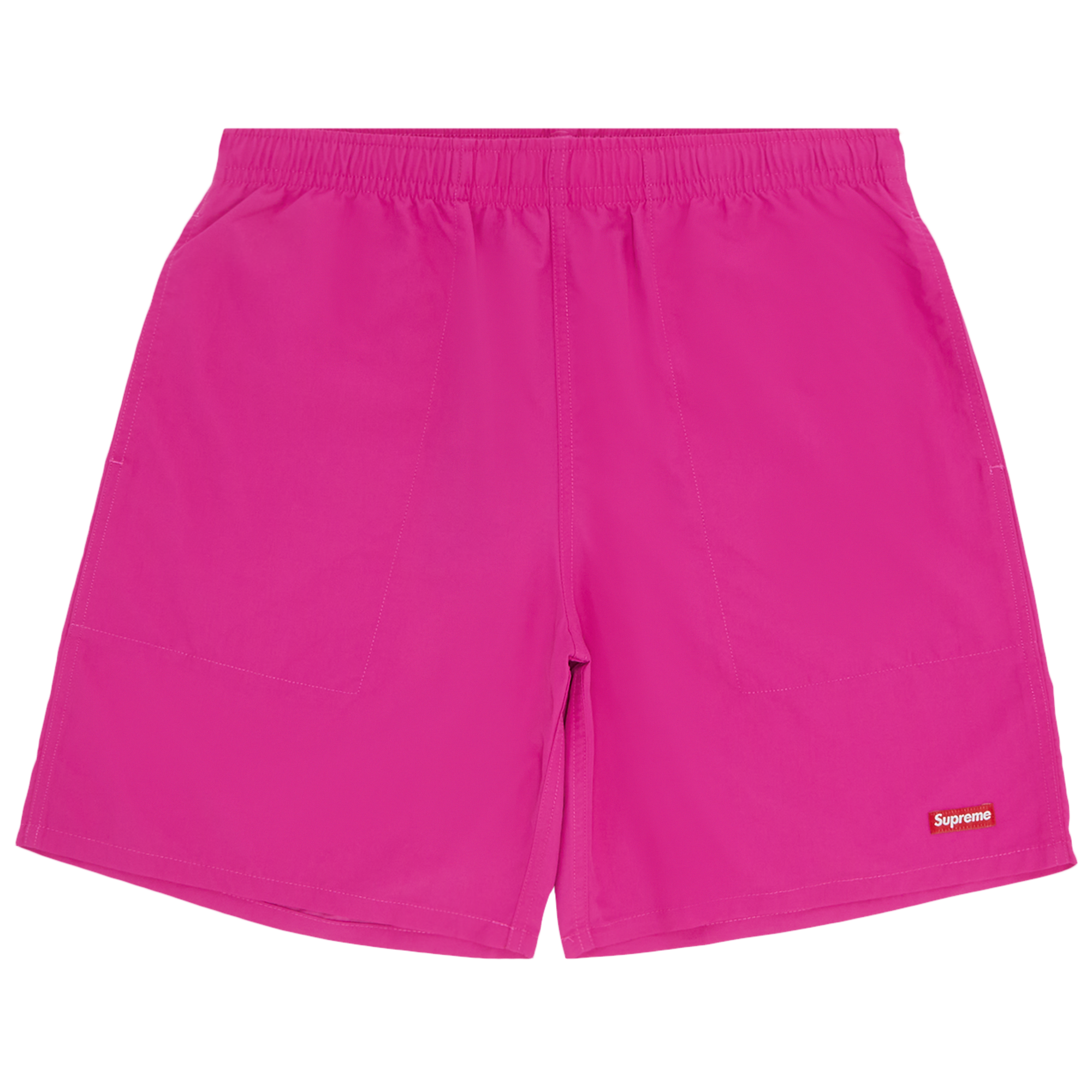 Pre-owned Supreme Nylon Water Short 'fuchsia' In Pink