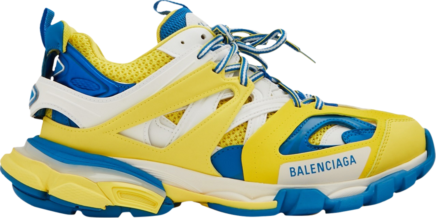 Buy Balenciaga Track LED Sneaker 'Yellow Blue' - 555036 W3AD3 7049 | GOAT