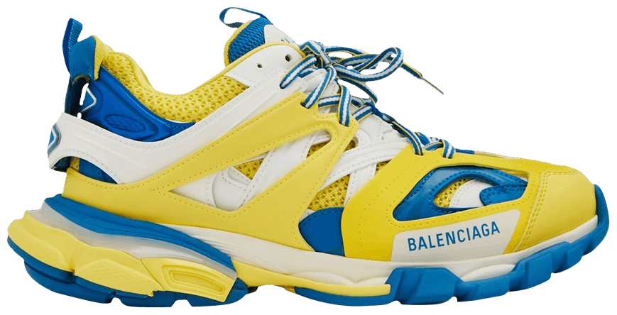 Buy Balenciaga Track LED Sneaker 'Yellow Blue' - 555036 W3AD3 7049 | GOAT