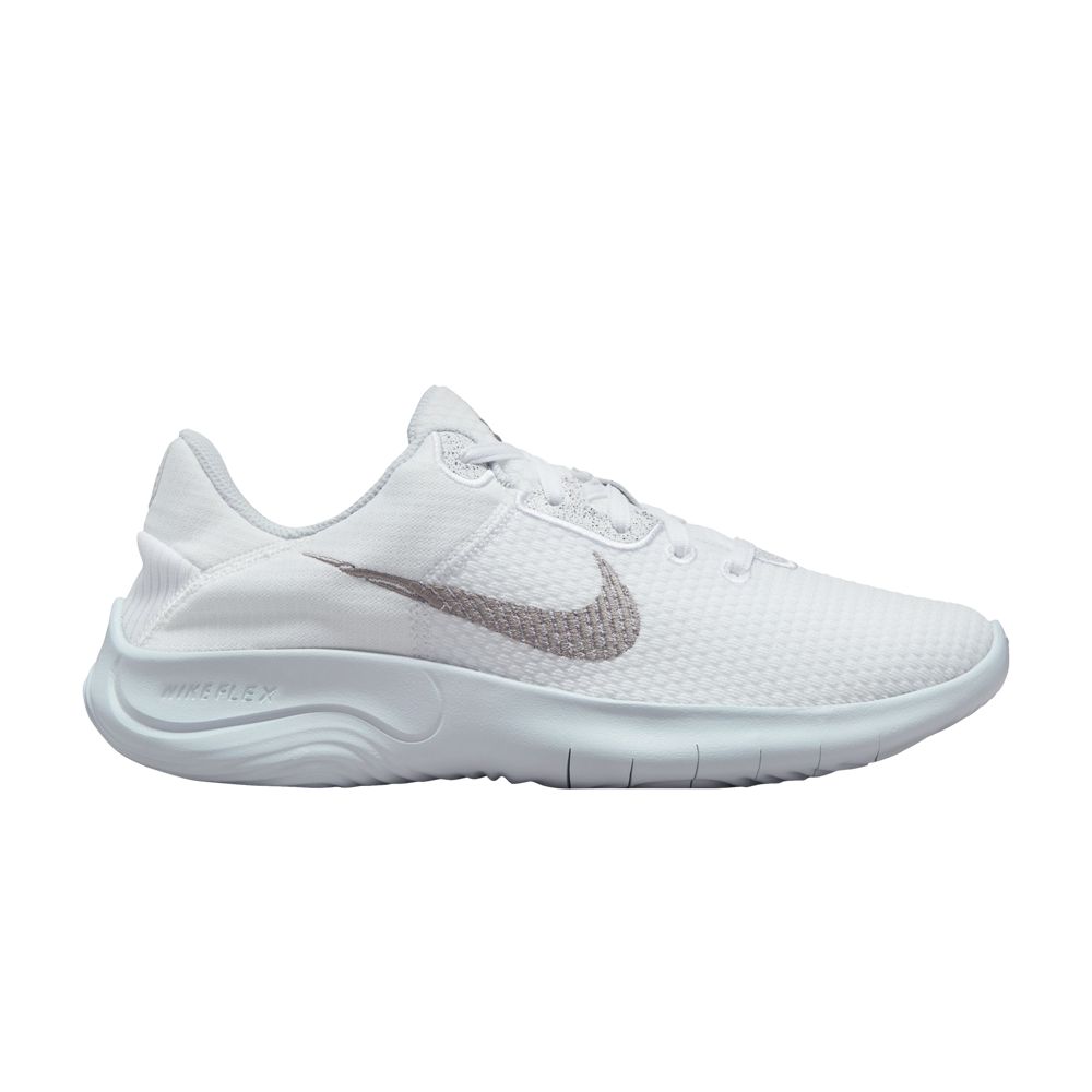 Pre-owned Nike Wmns Flex Experience Run 11 Next Nature 'white Metallic Silver'