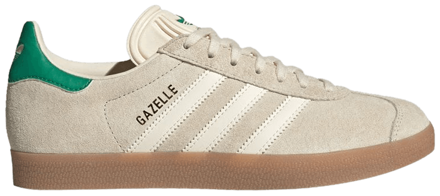 Buy Wmns Gazelle 'Wonder White Green' - IF3235 - Cream | GOAT