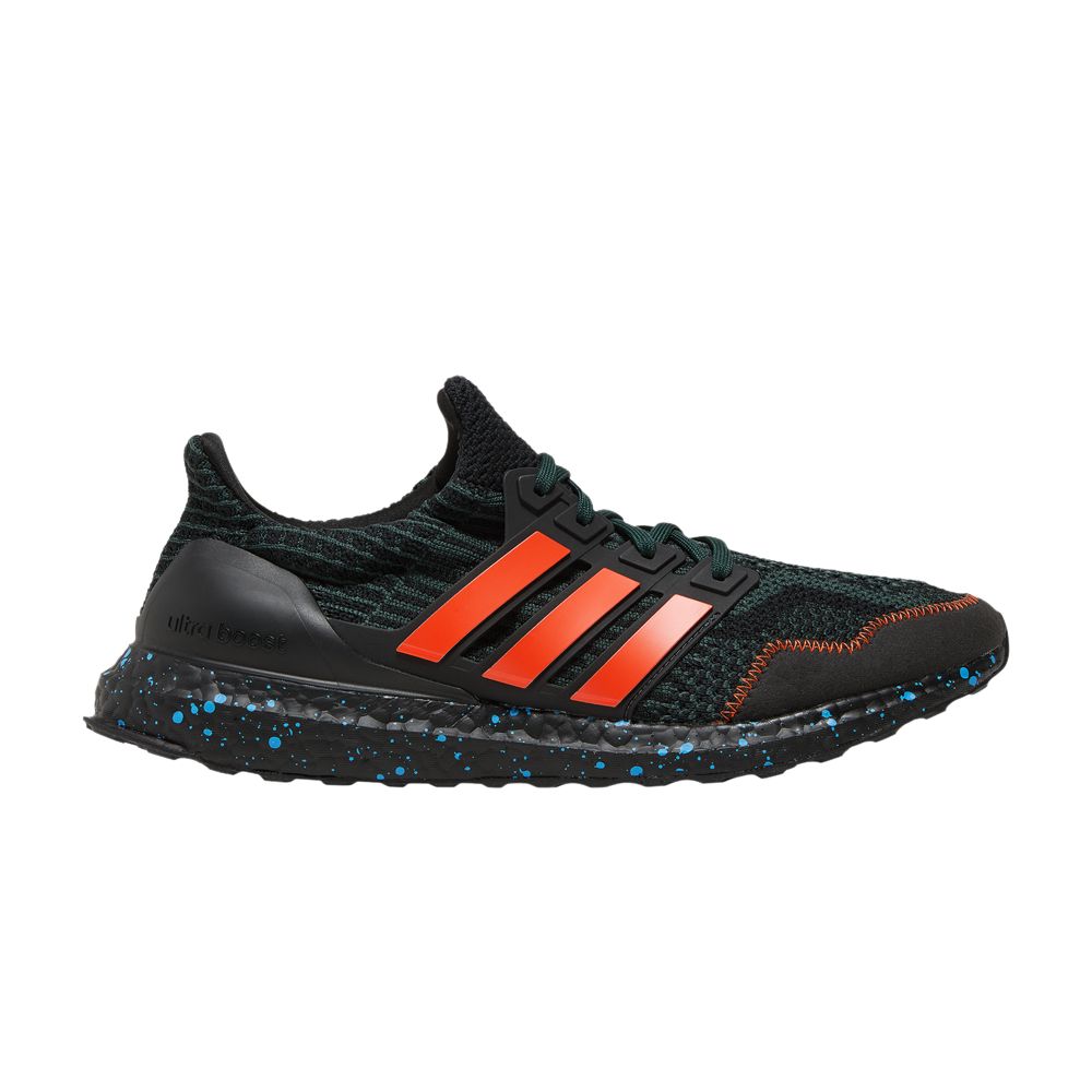 ADIDAS ORIGINALS ULTRABOOST 5.0 DNA 'BLACK GREEN ORANGE'