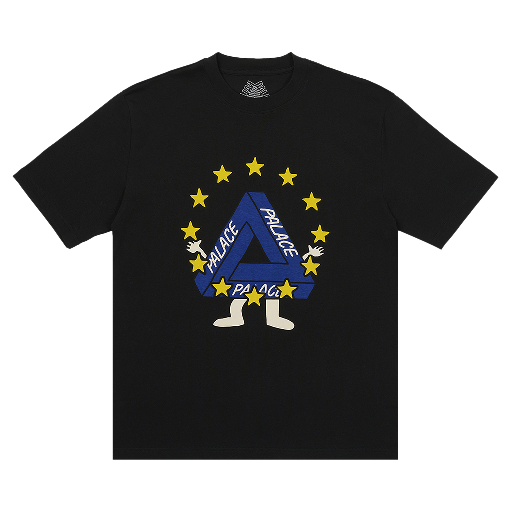 Pre-owned Palace Missing Eu T-shirt 'black'