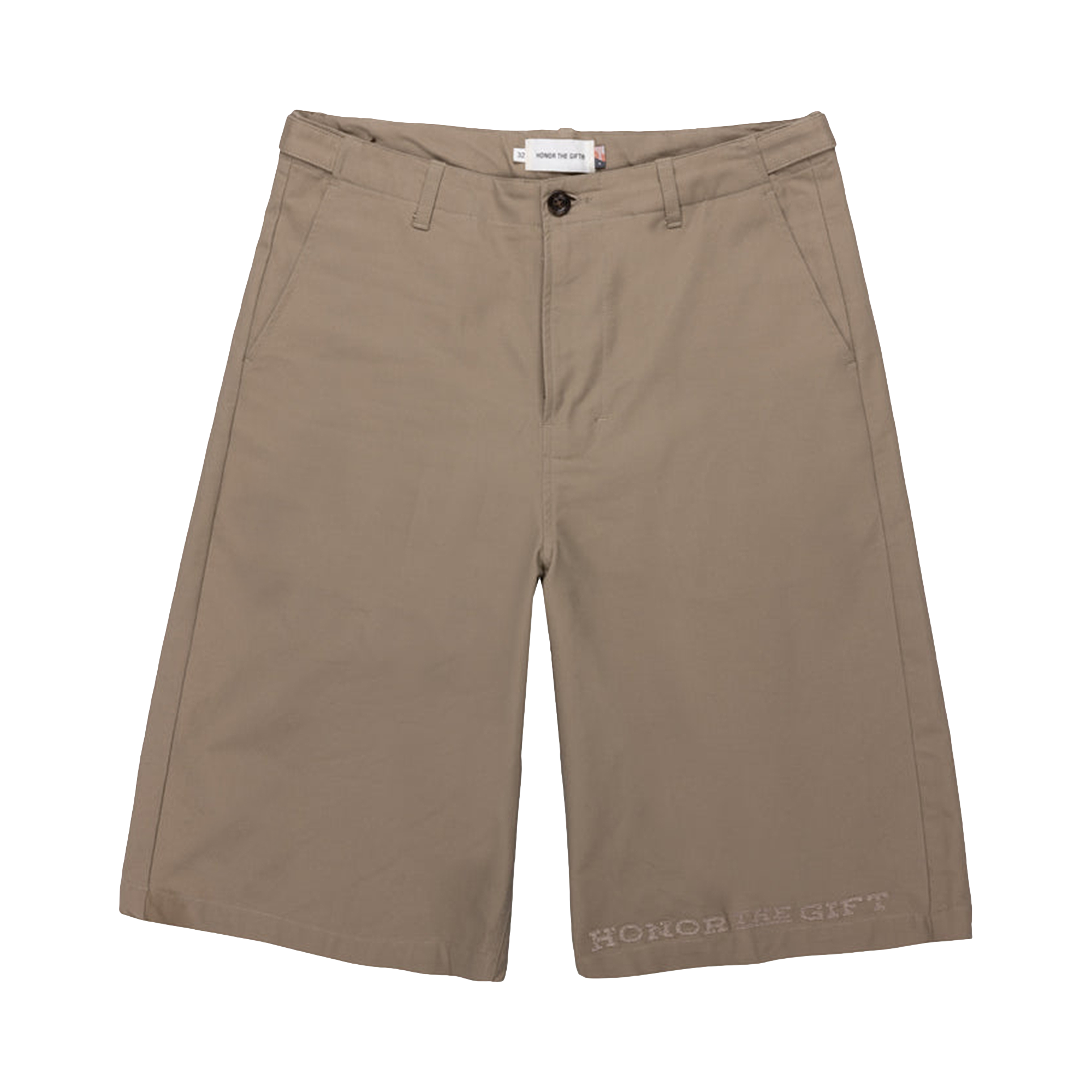 Pre-owned Honor The Gift Shop Shorts 'khaki' In Tan
