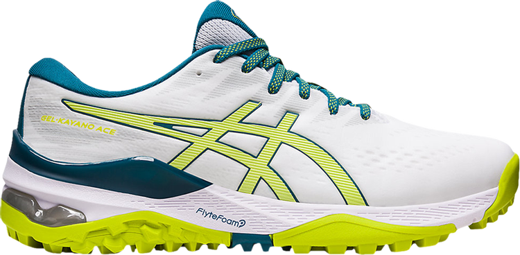 Gel Kayano Ace White Neon Lime