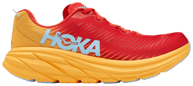 HOKA Rincon 3 Fiesta Amber Yellow