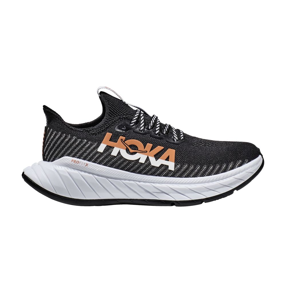 Pre-owned Hoka One One Wmns Carbon X 3 'black Peach'