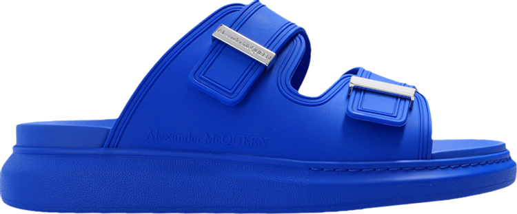 Alexander McQueen Hybrid Double Buckle Sandal 'Navy Blue'