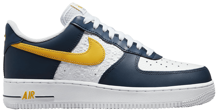 Air Force 1 '07 'Embossed Hoops - Dark Obsidian'