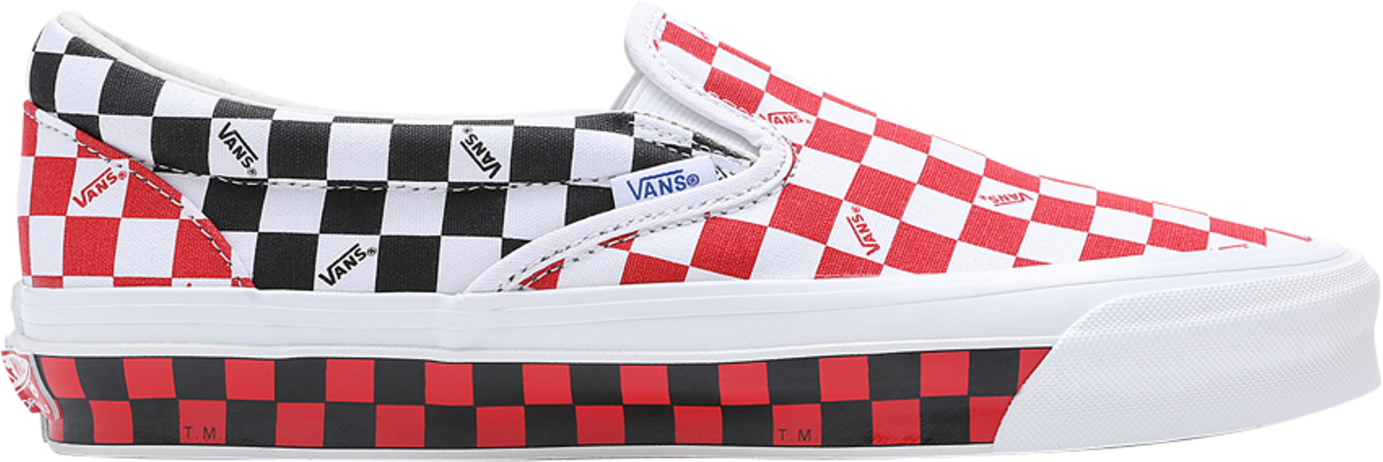 Buy OG Classic Slip-On LX 'Checkerboard - Red Black' - VN0A32QNREB ...