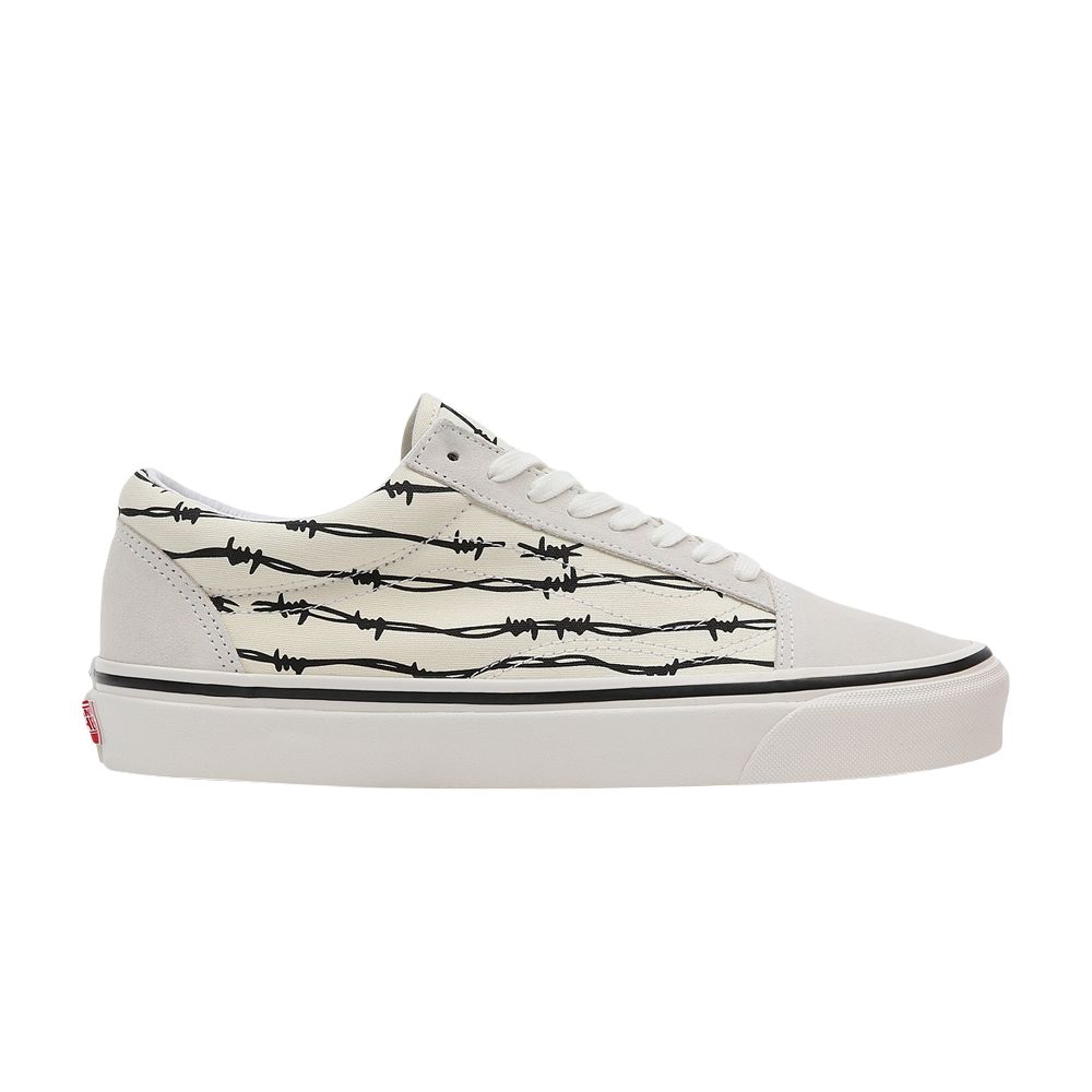 Vans Old Skool 36 DX 'Anaheim Factory - Barbed Wire' | White | Men's Size 8.5