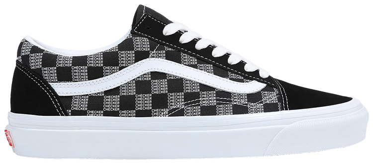 Vans Old Skool 36 DX Checkerboard Text