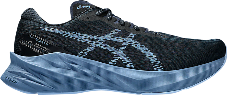 New Asics Novablast 3 men's running shoes 1011B458 White/Blue US Size 14  NWOT