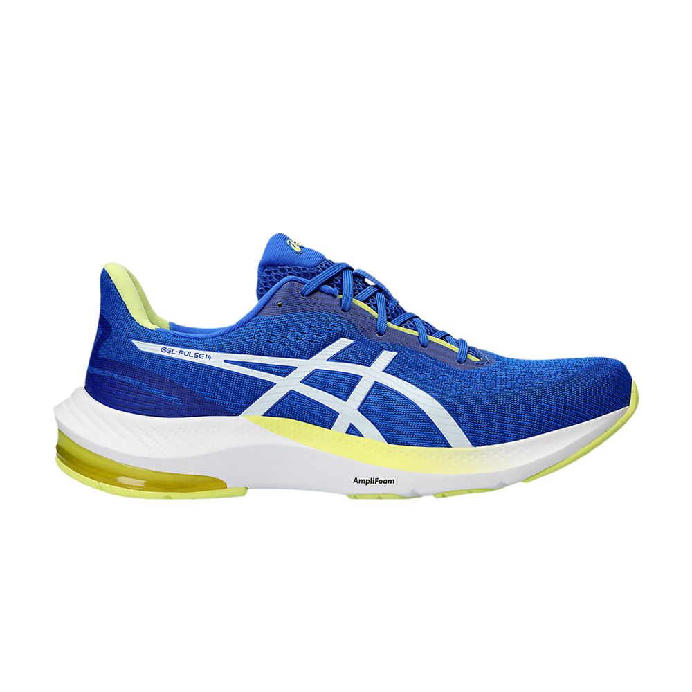 Pre-owned Asics Gel Pulse 14 'illusion Blue Glow Yellow'