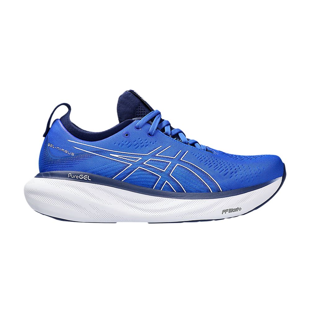 Pre-owned Asics Gel Nimbus 25 'illusion Blue Pure Silver'
