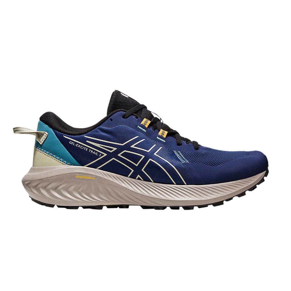 Pre-owned Asics Gel Excite Trail 2 'deep Ocean Dried Leaf Green' In Blue