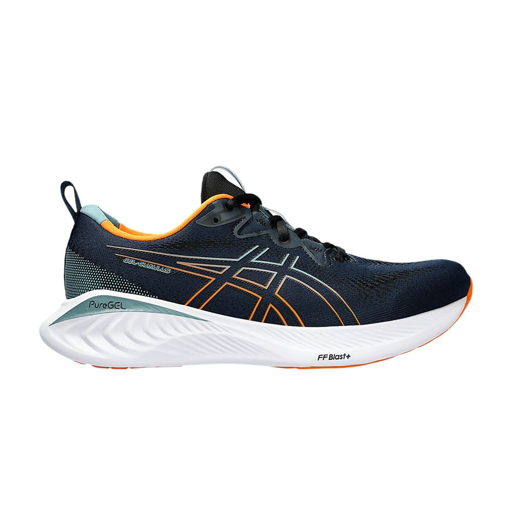 ASICS GEL CUMULUS 25 'FRENCH BLUE BRIGHT ORANGE'