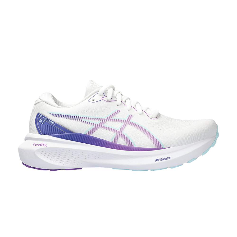 Pre-owned Asics Wmns Gel Kayano 30 'white Cyber Grape'