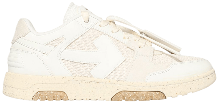 Off White Out of Office Slim White Beige