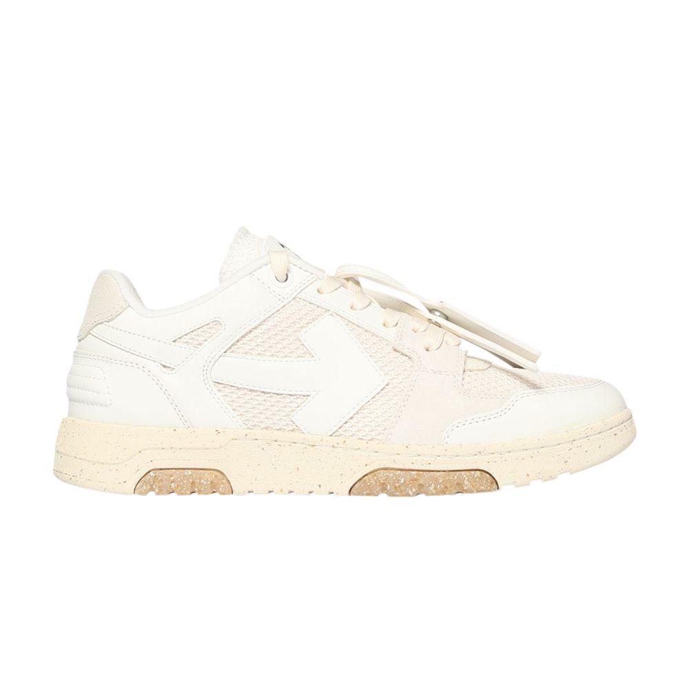 Pre-owned Off-white Out Of Office Slim 'white Beige' | Men's Size 39