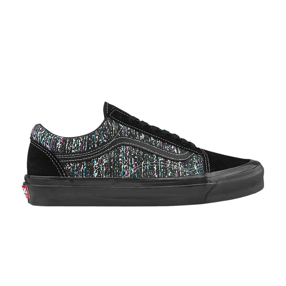 Pre-owned Vans Og Old Skool Lx 'og Static Print' In Black