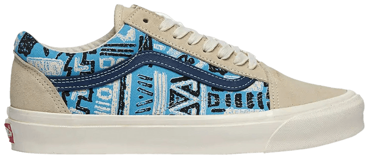 Buy Vans OG Old Skool LX 'Aztec - Whitecap Grey Blue