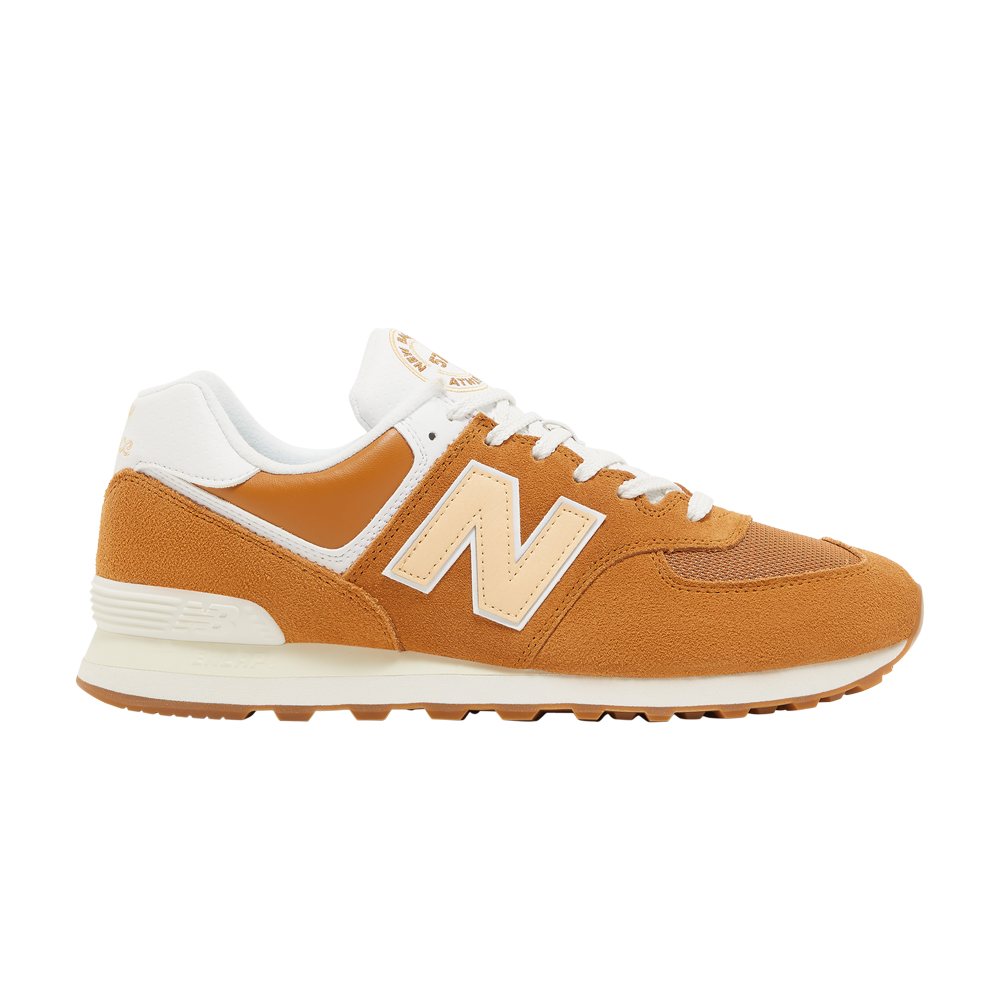 Pre-owned New Balance 574 'nb Athletics - Tobacco' In Brown