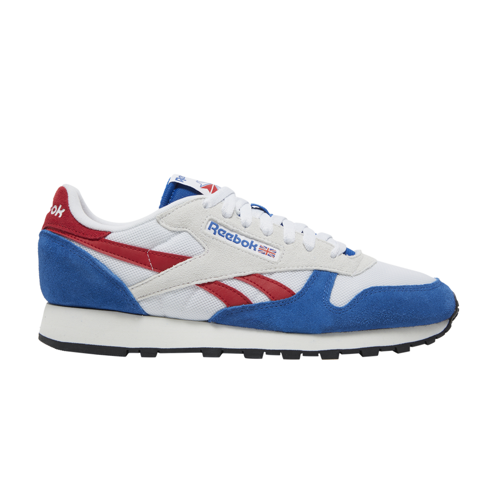 Pre-owned Reebok Classic Leather 'make It Yours - White Vector Red Blue'