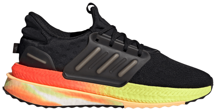 Adidas X PLRBOOST Black Pulse Lime Gradient