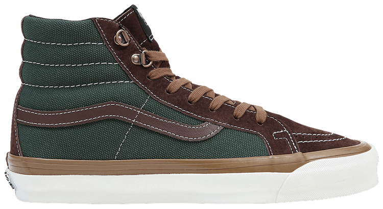 激安通販新作 'Table LX Sk8-Hi OG Buy Scraps GOAT | VN0A5FBFBGS - Brown' 靴