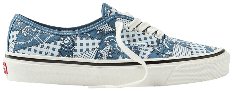 Blue paisley vans discount