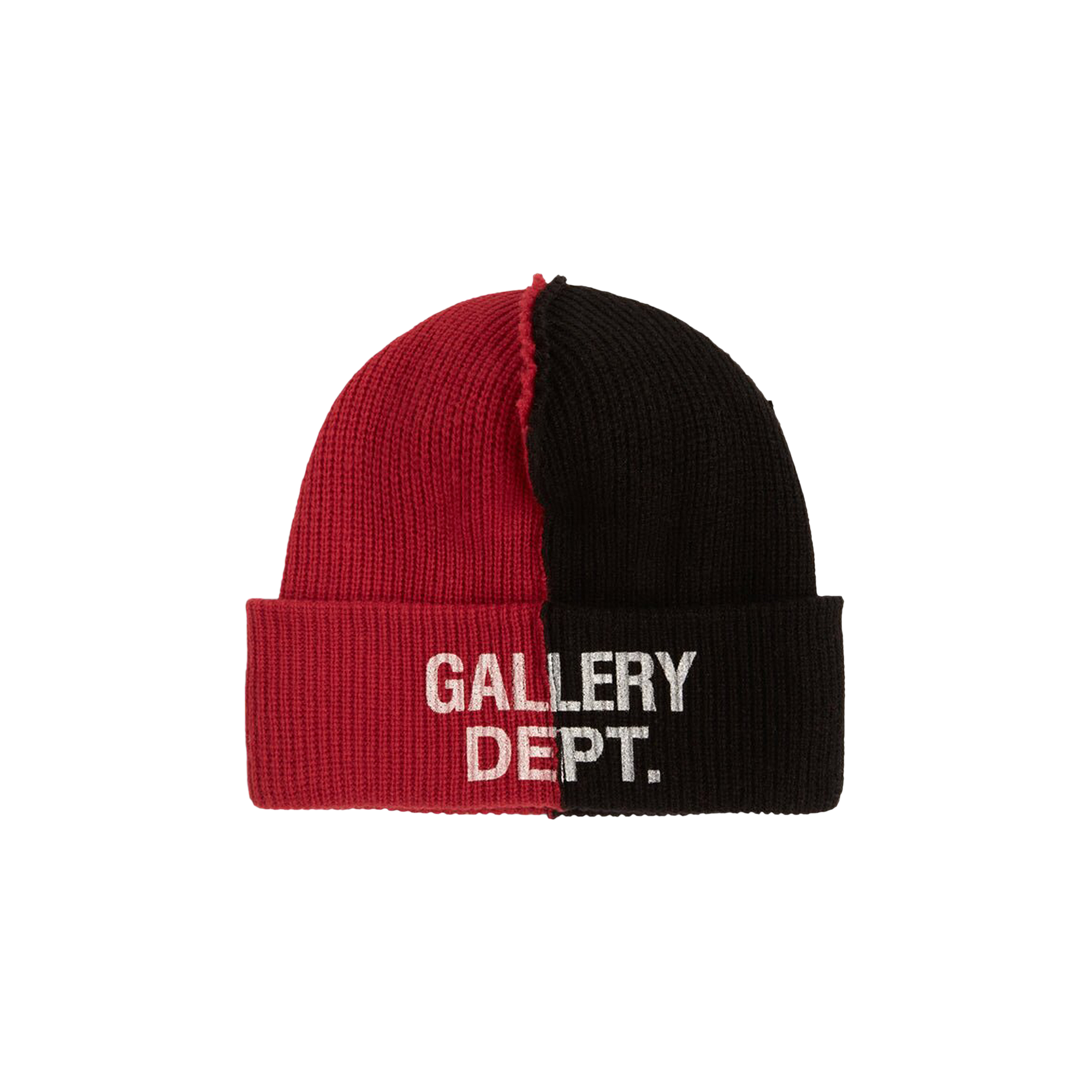 Pre-owned Gallery Dept. Topanga Beanie 'black/red'