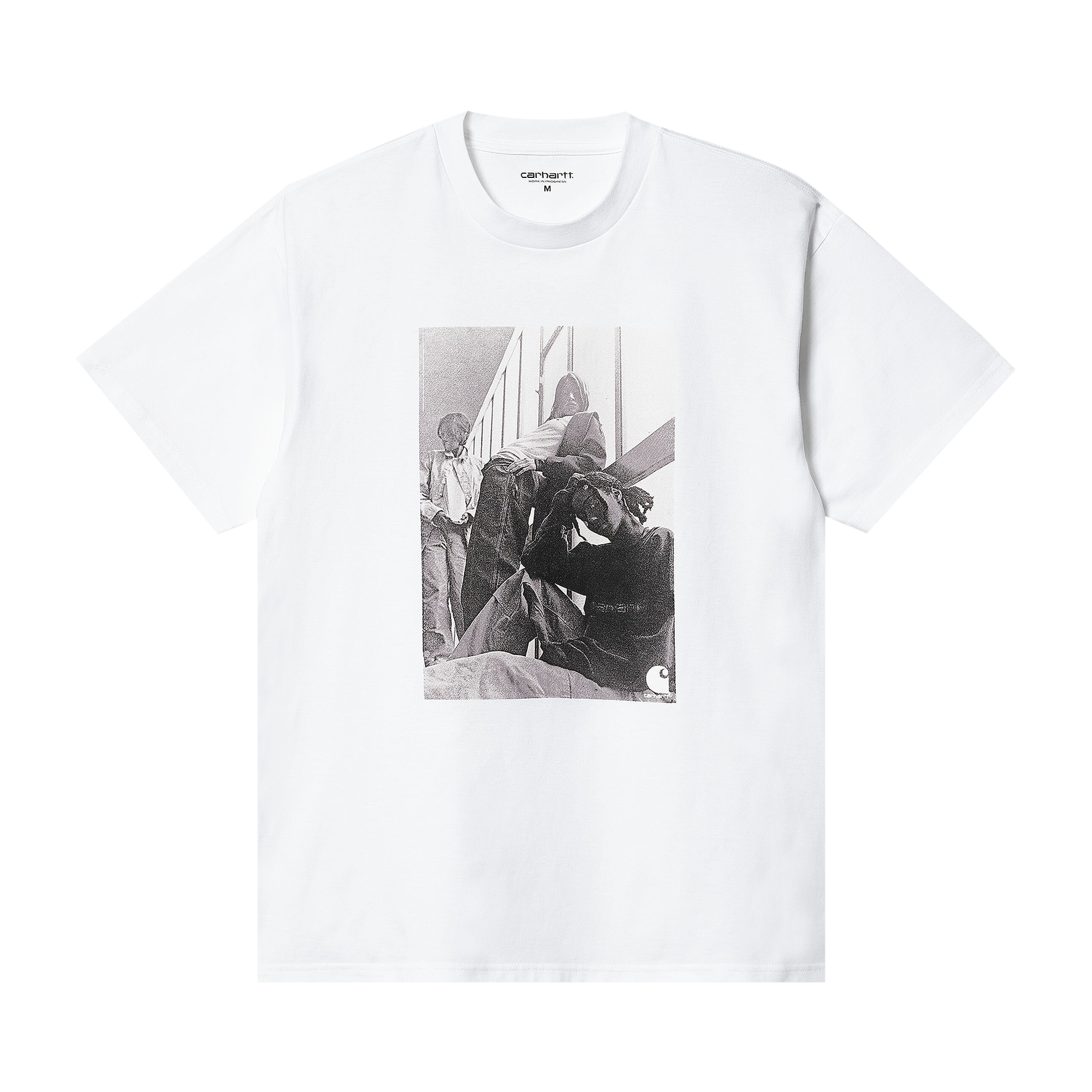 Pre-owned Carhartt Wip Short-sleeve Archive Girls T-shirt 'white'