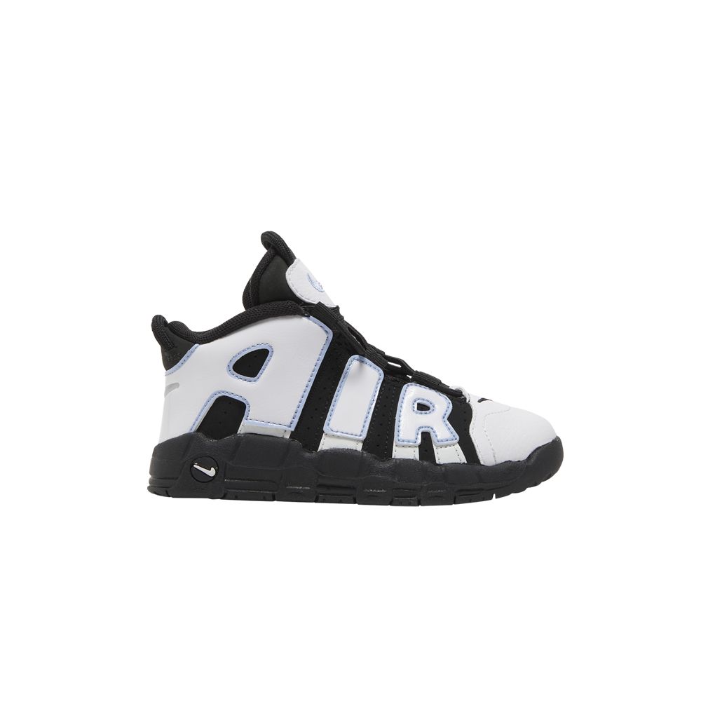 Pre-owned Nike Air More Uptempo Td 'black Cobalt Bliss' | Infant Size 2