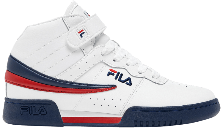 Fila F 13 Kids White Navy Red