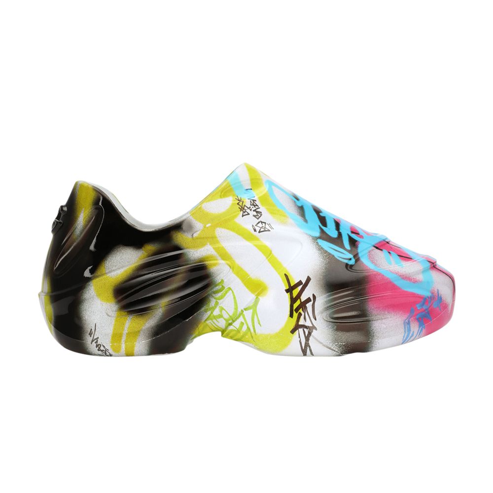 Pre-owned Dolce & Gabbana Shiny Lacquered Toy Sneaker 'graffiti' | Multi-color | Men's Size 44